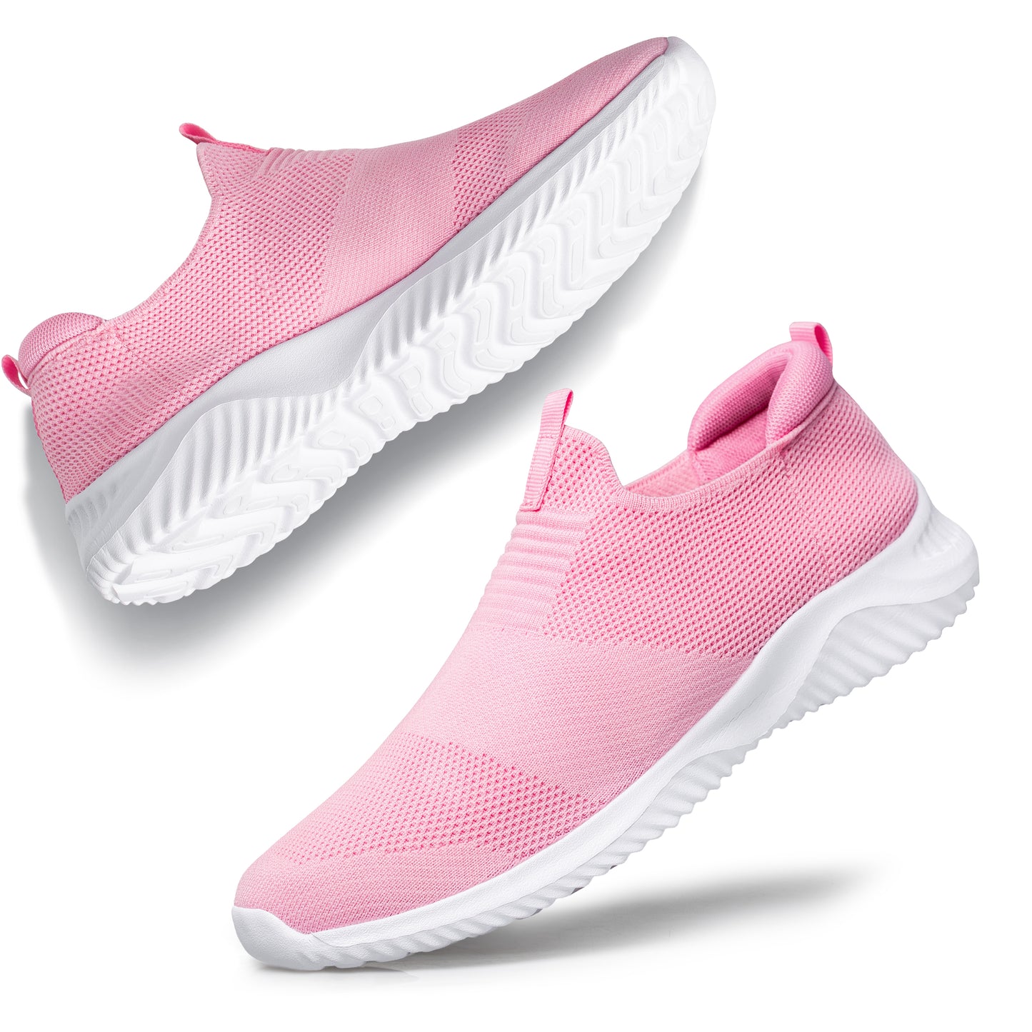 YHOON Women's Walking Shoes - Slip on Sneakers Lightweight Tennis Shoes Sock Sneakers
