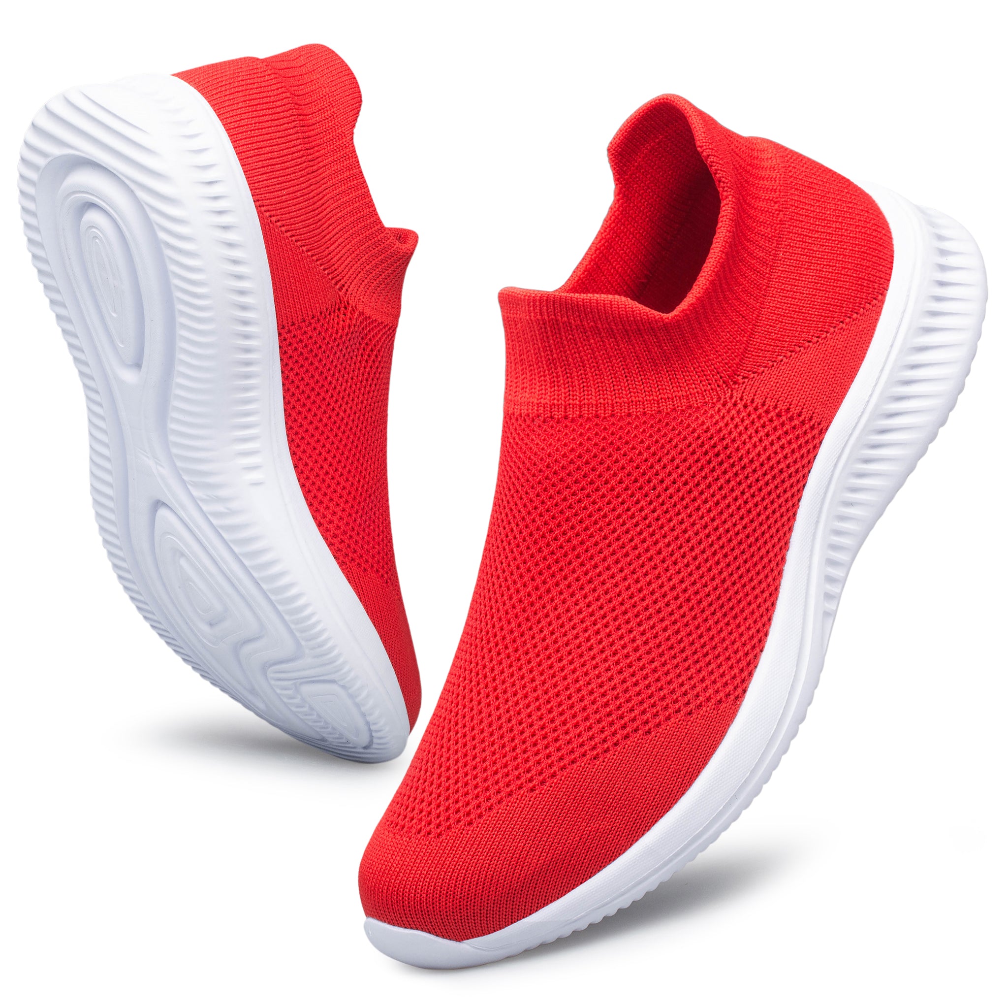 Women's Walking Shoes Sock Sneakers Slip on Work Shoes YHOON Global Store