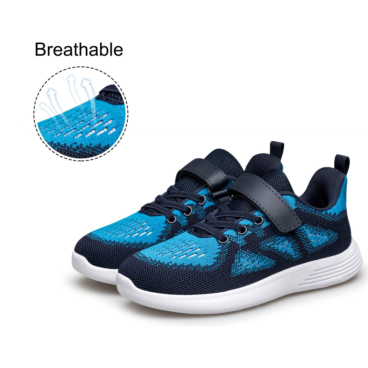 YHOON Boys Girls Sneakers Kids Sports Walking Shoes